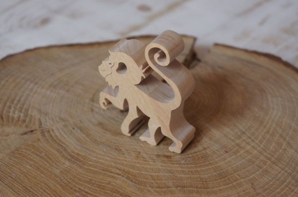 Деревянная заготовка "Обезьянка Веселая", массив 