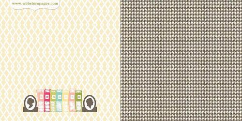 Бумага "A Romance Story" из коллекции Modern Romance (Webster's Pages)