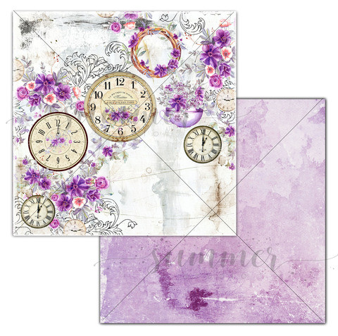 Бумага из коллекции "Amethyst" Heritage (Summer Studio, Россия)  