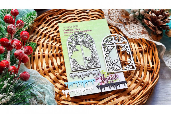 Ножи для вырубки "Зимнее окно" (Agiart, Россия)