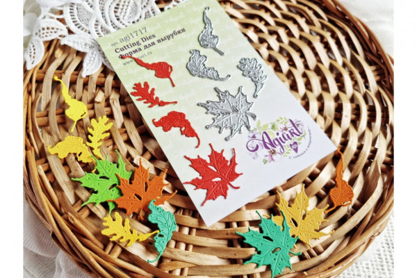 Набор ножей для вырубки "Осенний гербарий" (Agiart, Россия)