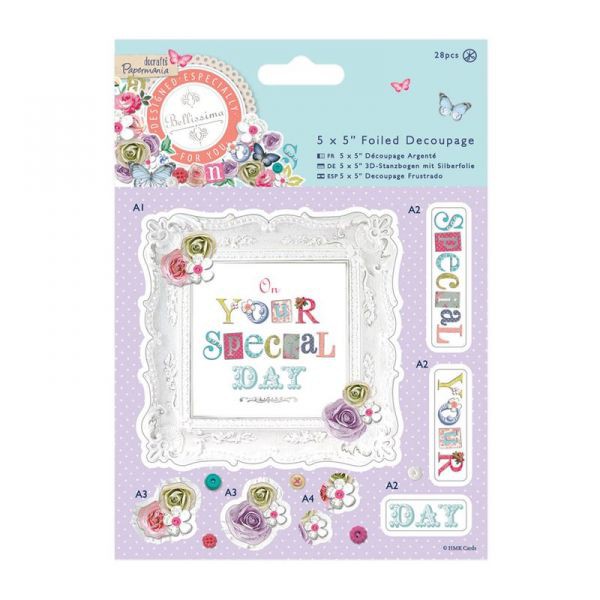 Набор высечек "Рамка" из коллекции Bellissima (Docrafts)  