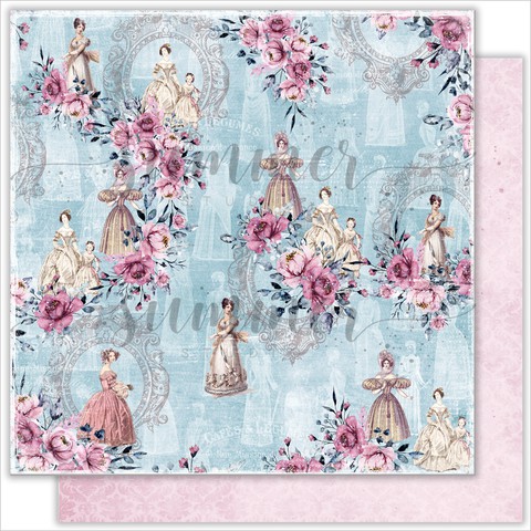 Бумага из коллекции "Marseille" TENDER LADY (Summer Studio, Россия)  