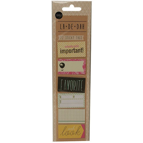 Набор стикеров-тэгов Pretty из коллекции La De Dah (Grant Studios)