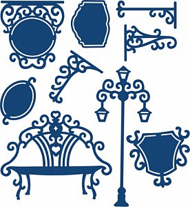 Нож для вырубки "Декоративные вещицы" (Tattered Lace)