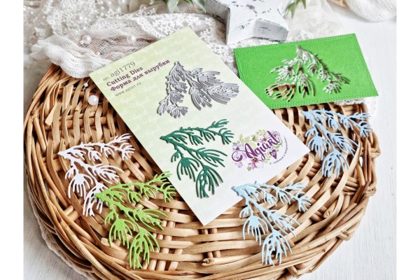 Нож для вырубки "Хвойная ветка" (Agiart, Россия)