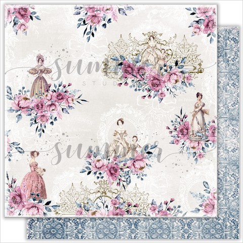 Бумага из коллекции "Marseille" SOIREE (Summer Studio, Россия)  