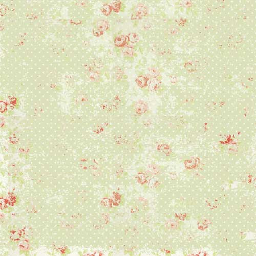 Бумага из коллекции "Карамель" Нежные цветы (Скрапмир, Украина)