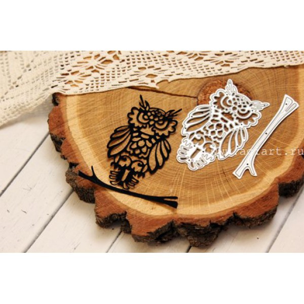 Набор ножей для вырубки "Филин на ветке" (Agiart, Россия)