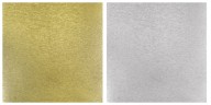 Кардсток двусторонний с металлизированным покрытием, цвет Золото/Платина, 250 г/м2, 30,5*30,5 (Rayher)
