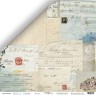 Набор бумаги 20*20 см из коллекции "Nautical Graphic", 11 листов (Скрапмир, Украина)
