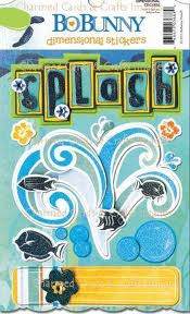 Набор объемных наклеек из коллекции Barefoot & Bliss (Bo Bunny)