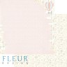 Набор бумаги 15*15 см из коллекции В облаках, 24 листа (Fleur Design)
