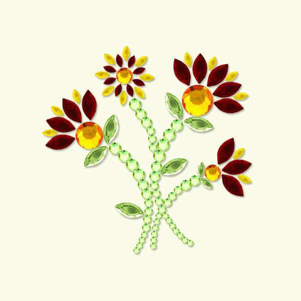 Набор жемчужин "Рубиновый Цикламен" (Basic Grey)