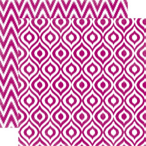 Бумага "Mulberry Ikat" из коллекции Style Essentials (Echo Park)