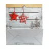 Пакет крафтовый «Время подарков», 32х36х16 см 