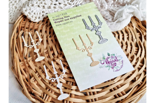 Нож для вырубки из коллекции "Старый замок" Канделябр (Agiart, Россия)