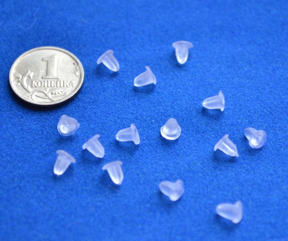 Заглушки для пуссет силиконовые, 1 шт.