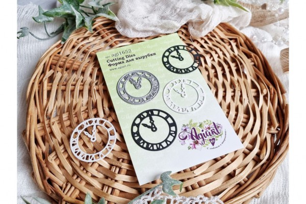 Нож для вырубки "Циферблат" (Agiart, Россия)  