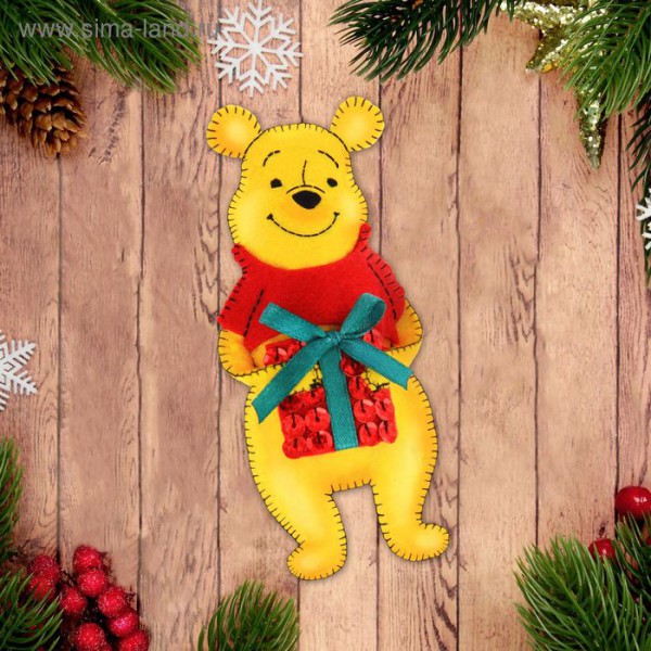 Набор для создания игрушки из фетра "Медвежонок Винни" (Артузор)