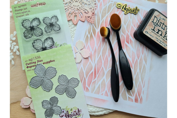 Кисть для тонирования и растушевки, 4,5 см