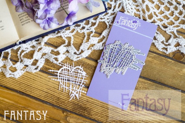 Нож для вырубки из коллекции "Любовь" Паутинка сердец (Fantasy, Россия) 