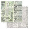 Набор бумаги из коллекции "Фономикс. Газеты", 12 листов (ScrapMania)