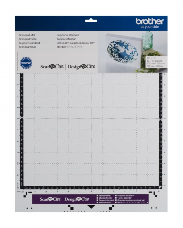 УЦЕНКА! Стандартный раскройный мат 12"х12" (305ммх305мм) для моделей Brother 300, 600, 700, 840, 900 