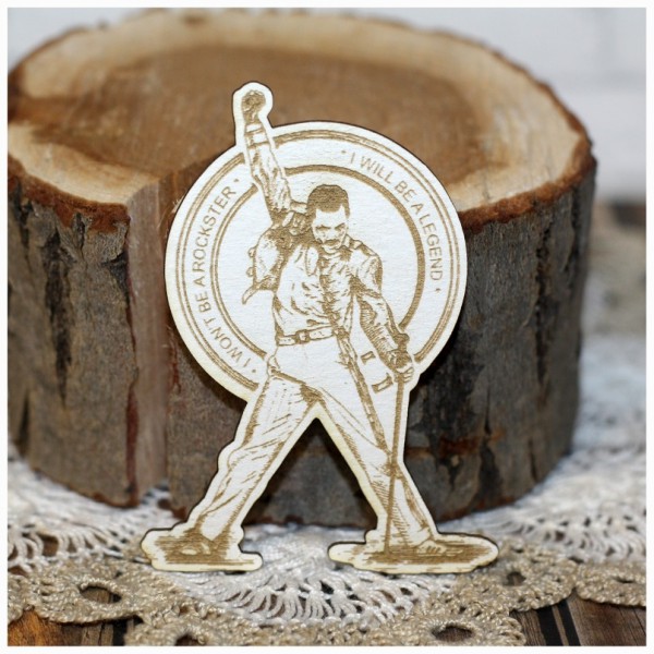 Фигура из чипборда из коллекции "Queen" Фредди Меркьюри (Legend) (Россия)  