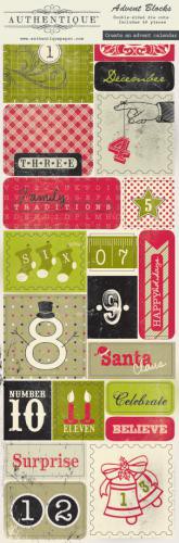 Набор вырубок "Карточки" из коллекции Joyous (Authentique) 
