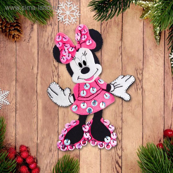 Набор для создания игрушки из фетра "Минни Маус" (Артузор)