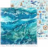 Набор бумаги из коллекции "Обними меня, море!" основной, 6 листов (Muscari)