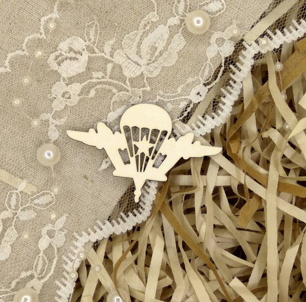 Фигура из чипборда "Эмблема ВДВ" из коллекции Мужские игрушки (Арт-студия Матрешка, Россия)