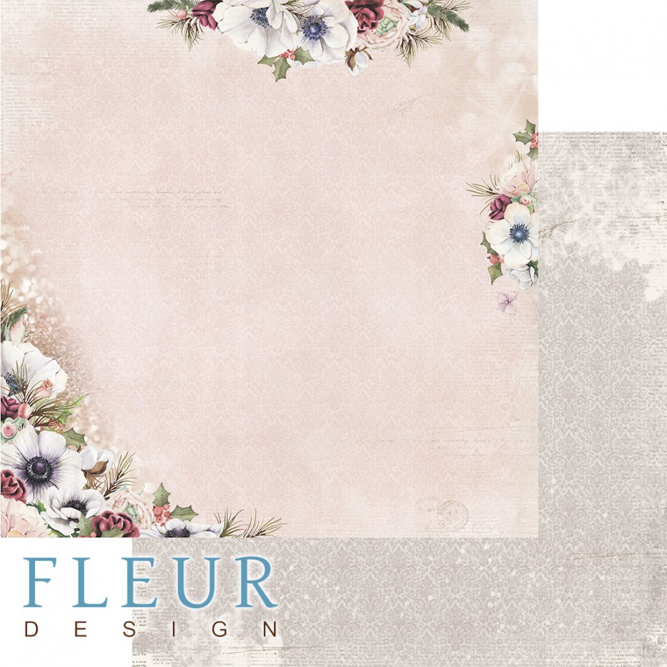 Бумага из коллекции Сладкие праздники "Блеск цветов" (FLEUR design)