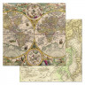 Набор бумаги из коллекции "Фономикс. Карты" Том 2, 12 листов (ScrapMania)