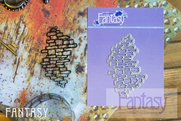 Нож фоновый для вырубки "Кирпичная кладка" (Fantasy, Россия) 