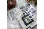 Набор силиконовых штампов "Архивные коды" (AgiArt) 