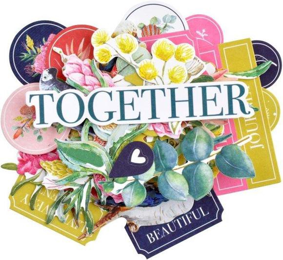 Набор высечек из коллекции Native Breeze (Kaisercraft)   