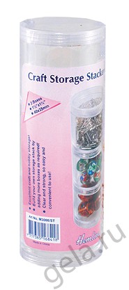 Система накручивающихся баночек для хранения, D=40 мм, 3 шт., без наполнения (Hemline)  