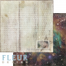 Набор бумаги 15*15см. из коллекции "Ты мой космос", 24 листа (FLEUR design) 