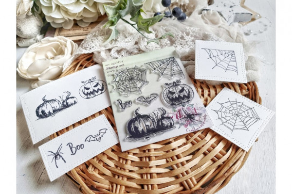 Набор штампов "В паутине страха" (AgiArt)  