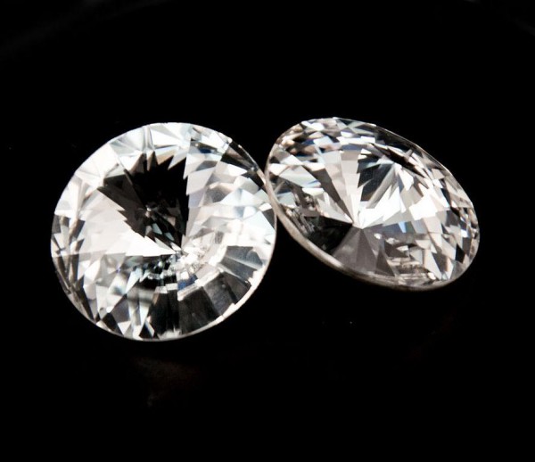Риволи Swarovski 16мм Crystal (001), 1 шт.