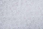 Ткань для пэчворка Riley Blake, коллекция Glam Girl, хлопок 100%, цвет Молочный/Розы, размер отреза по выбору (США)