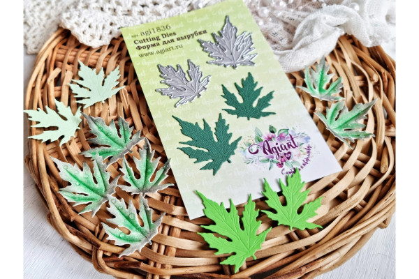 Набор ножей для вырубки "Клен серебристый" (Agiart, Россия)