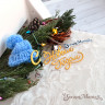 Нож для вырубки надписи "С Новым годом! Завитушки" (Scrapmania, Россия)