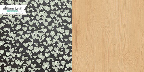 Бумага "You+Me" из коллекции Sprincled with Love (Webster's Pages)