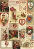 Набор бумаги А4 "Викторианский Валентин" 32 листа (Papermania)  