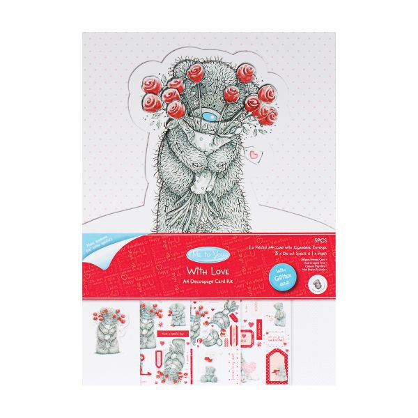 Набор для создания открытки формата А4 "Розы" из коллекции Me To You