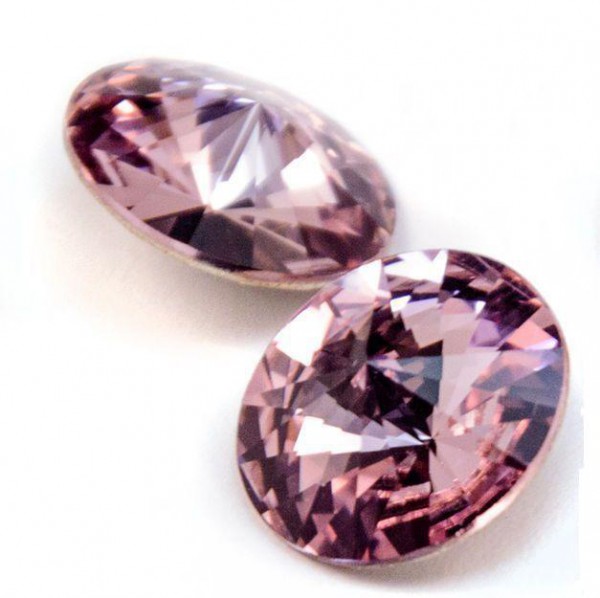 Риволи Swarovski 14мм Light Amethyst (212), 1 шт.