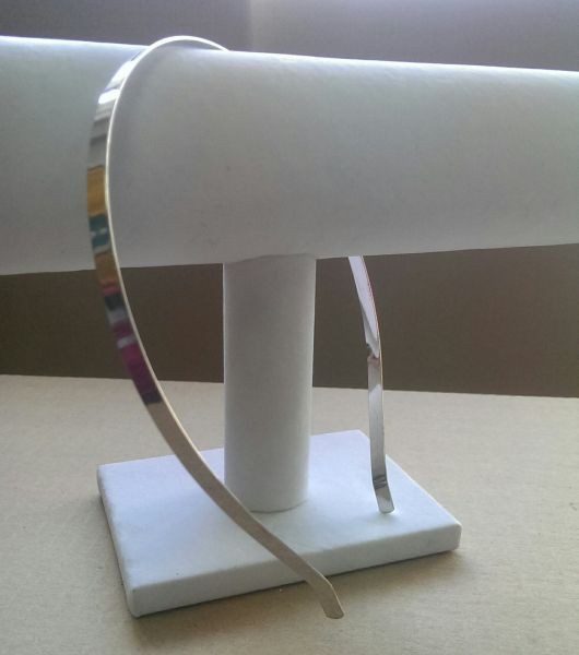 Металлическая заготовка для ободка, 5 мм, цвет Стальной